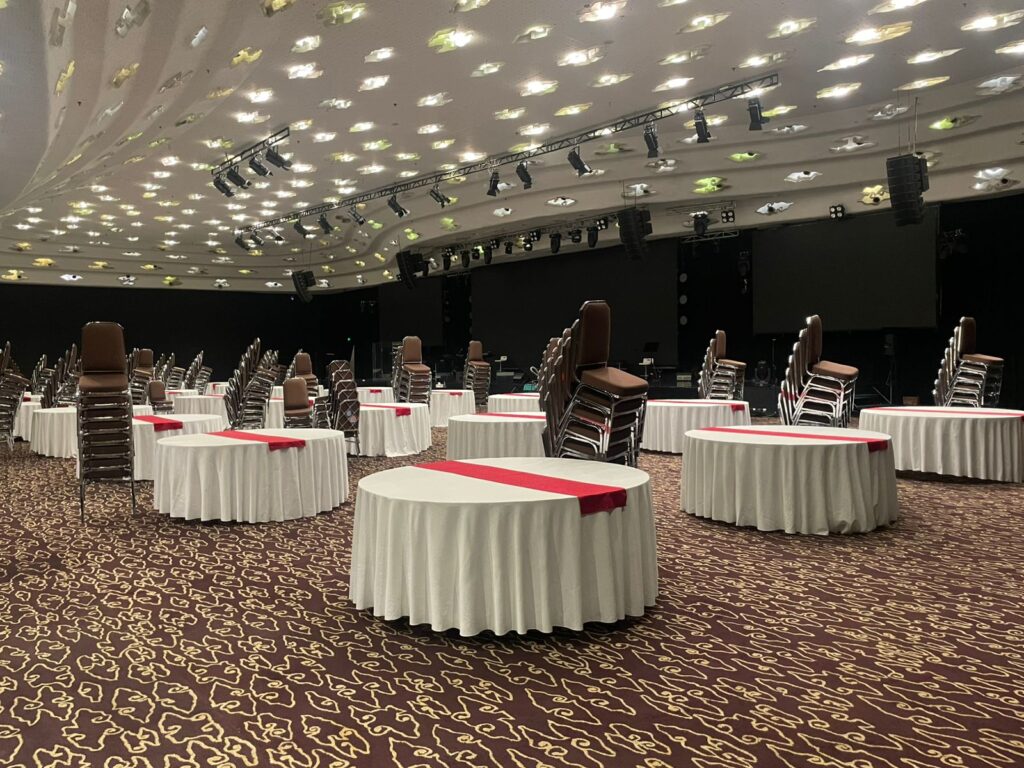 Sewa Meja Bulat - Event Jakarta Pusat