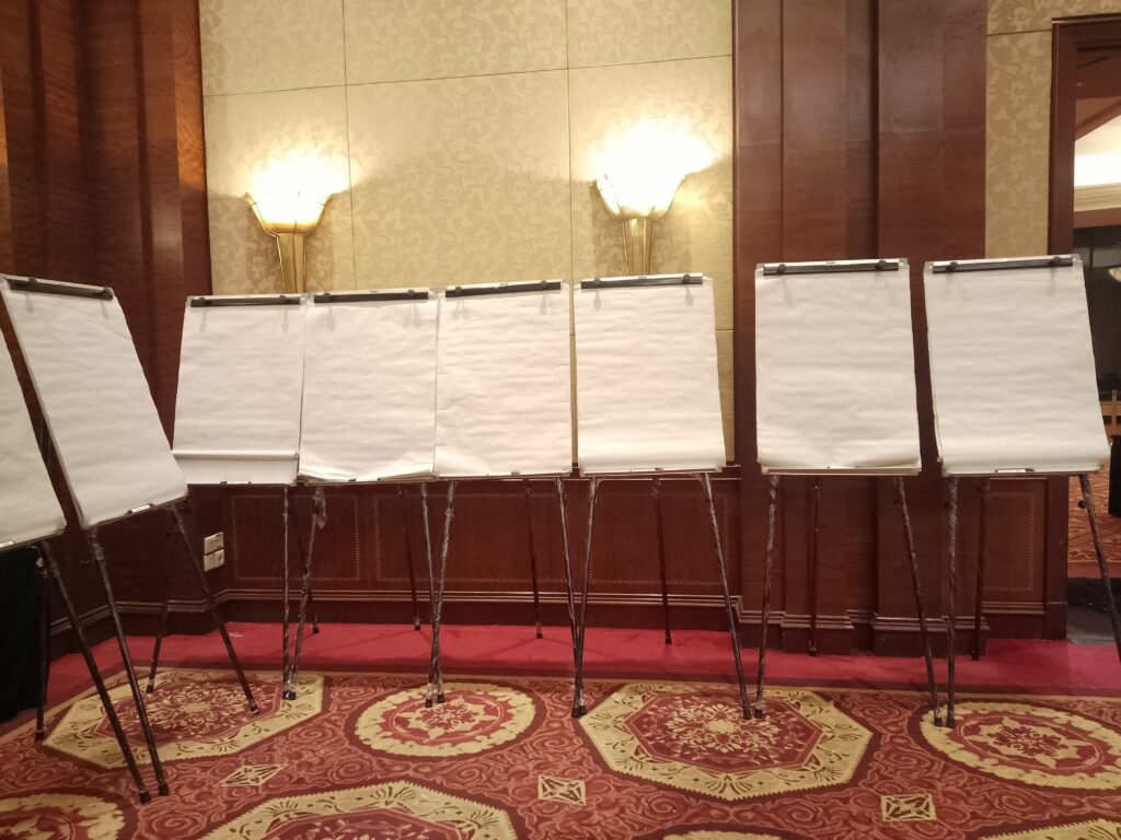 Sewa Papan Standing Flip Chart