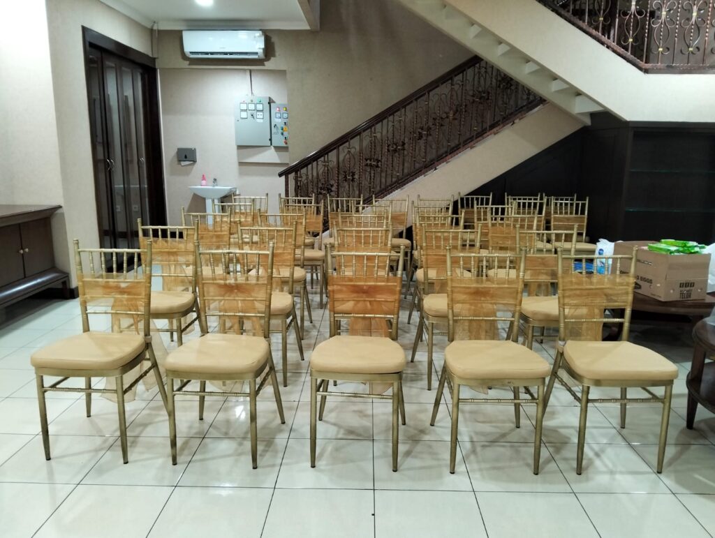 Sewa Kursi Tiffany Support Event