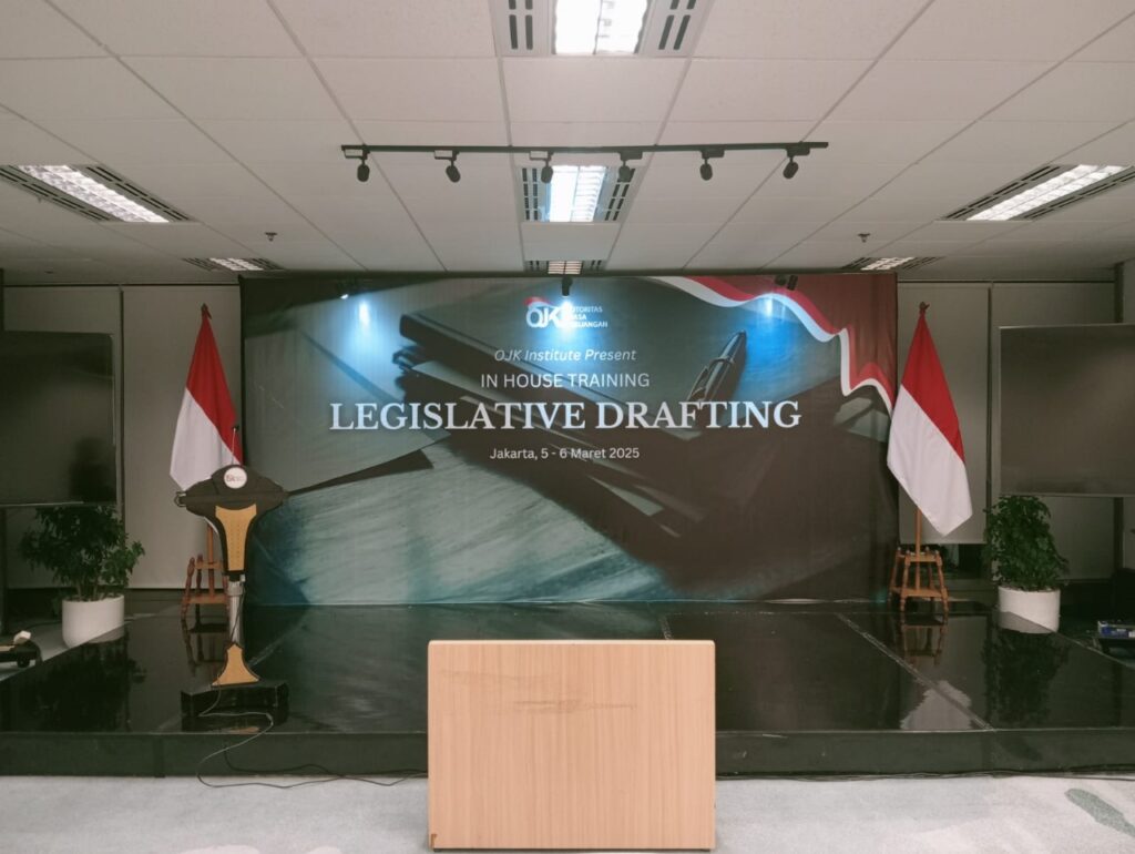Sewa Flooring Melamin Hitam dan Putih